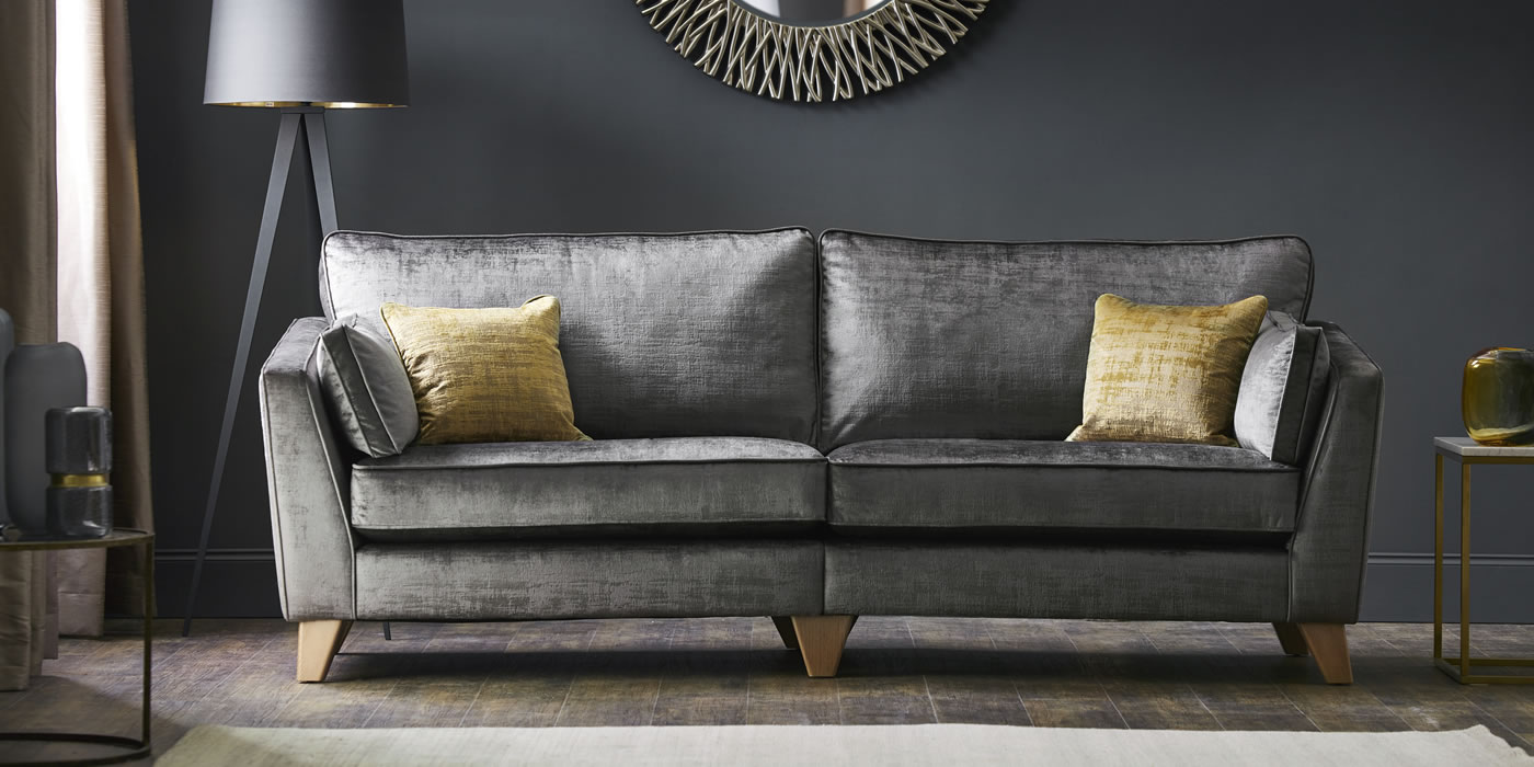 Retro Upholstery Sofa Roomset